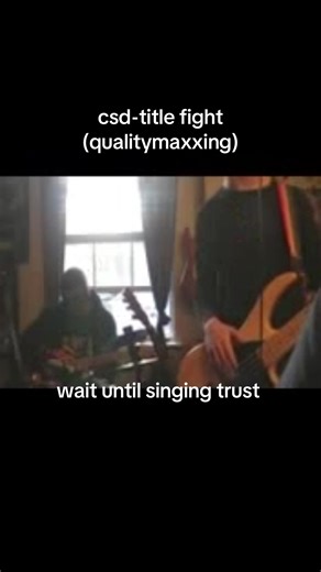 first song we’ve covered so eventually i’ll post more with normal quality#titlefightband #titlefight #crescentshapedepression #csd #band