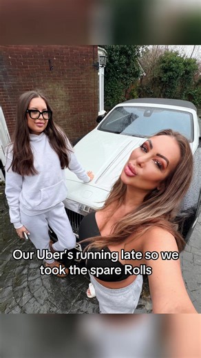 When Our Uber's Late, We Use the Spare Rolls Royce