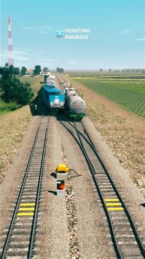 SHOCKING NEAR MISS! 😱 Amtrak & ICE 3 High Speed Train vs Tank Car at Crossing #train #railroad