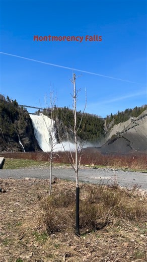 Montmorency Falls Quebec! #naturelovers #quebec #waterfall #natureslover #nature #quebeccity #waterfalls #followersreelsfypシ゚viralシfypシ゚viralシ | Mingli Ke