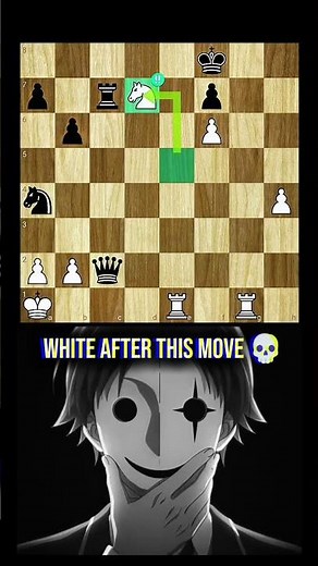Brilliant Or Blunder Knight Sacrifice ‼️#chess #chessgame #chessplayer