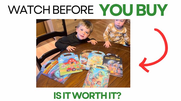 Watch Love these reusable kids sticker books! on Amazon Live