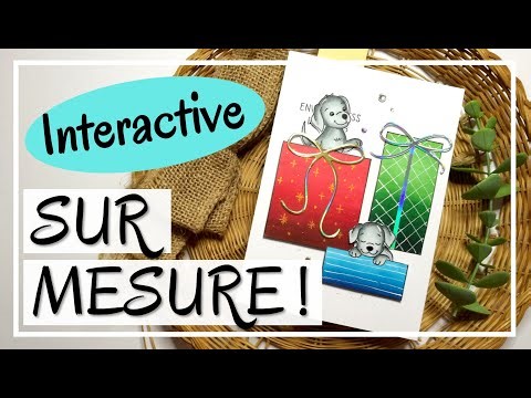 A CUSTOM-MADE INTERACTIVE CARD!! Let's make it ourselves! DIY Card Making and Scrapbooking Tutorial