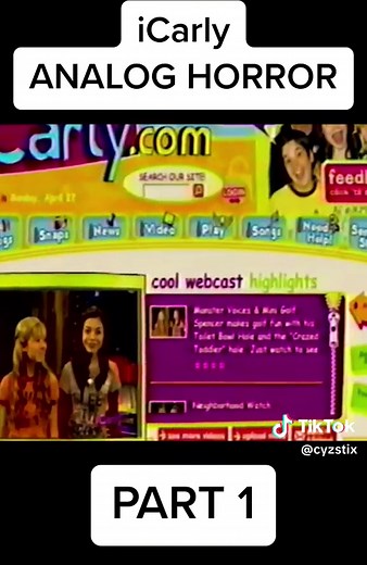 iCarly.com: Analog Horror - Part 1