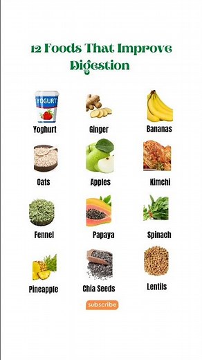 12 Foods That Improve Digestion (Eat These Daily)