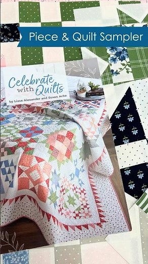 Back in the sewing studio for the Piece and Quilt Sampler Quilt Along! #SamplerQuilt #SewingStudio