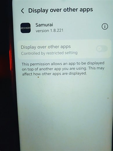 إعدادات جديدة لتطبيق ساموراي لخدمات توصيل الطعام