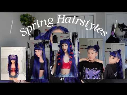 6 SUPER CUTE SPRING HAIRSTYLES FOR MEDIUM LONG HAIR