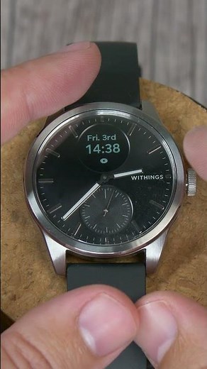 This is the perfect anti-Apple Watch #scanwatch2 #minimalism