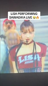 LISA performing “SaWaDiKa” live at the 2026 MTV VMAs 😭🔥