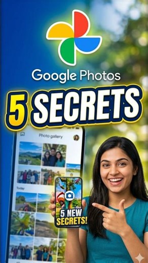 🔥 5 Hidden Tips to Use Google Photos Like a Pro! 📸 #shorts