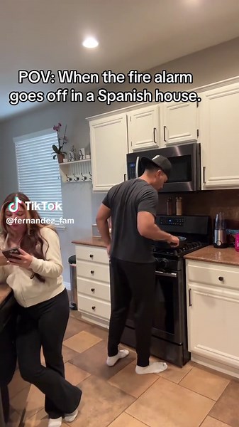Latinos React to Fire Alarm Sounds in Spanish Homes