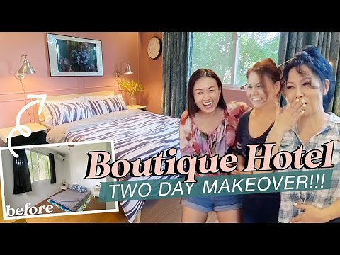 Boutique Hotel Makeover!!✨ From Basic to Dramatic Room Transformation!💋// by Elle Uy