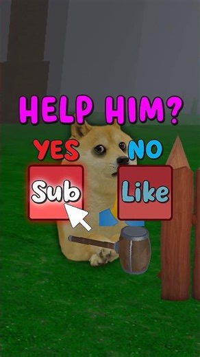 Doge random Logwall #roblox #99nightintheforest #usa