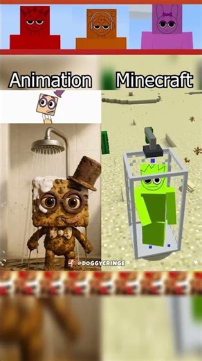 MY SPRUNKI OC TWENTY Funny Walk to Mud Chaos from messy shower, minecraft parody @Binko_Real