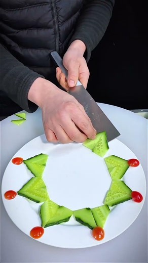 Creative Fruit and Vegetable Arrangement