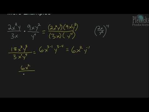 Division Properties of Exponents (4)