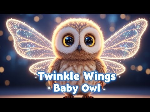 Twinkle Wings Baby Owl 🦉✨ Fun Kids Song | Magical Learning Adventure