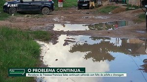 Moradores da Travessa Francisco Sales sofrem com falta de asfalto e drenagem