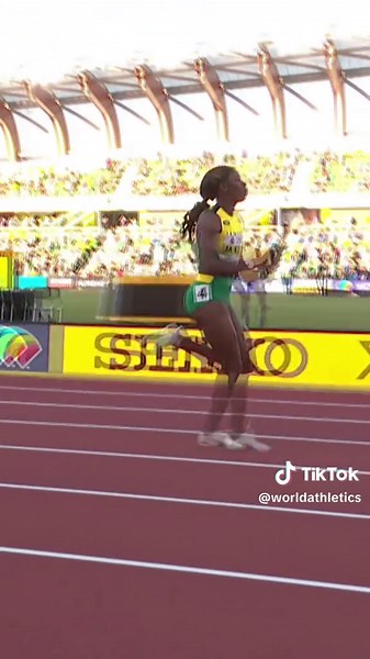 Shericka Jackson's 200m Triumph at World Athletics Champs