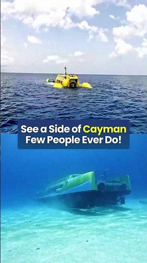 Underwater Submarine Tour In Cayman Islands