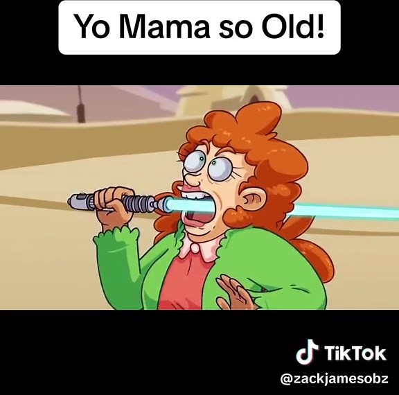 Yo Mama so Old! #yomama #yomamajokes #fyp #viral | moms joke