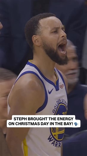 NBA on Instagram: "“Let’s go, lock in!” @stephencurry30 was hype on the mic during #NBAXmas 🎙️ The @warriors seek 4 in a row vs. Toronto at 3:30pm/et on NBA League Pass!"