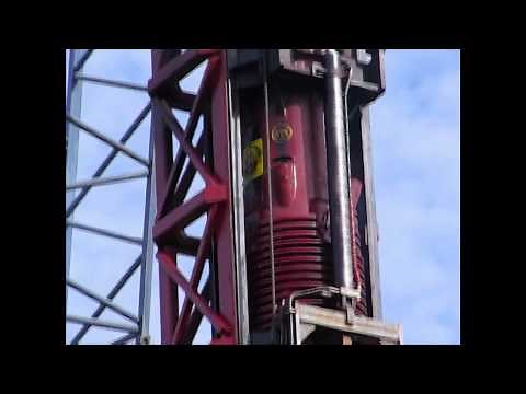 Pit River Bridge D180 Diesel Hammer in Action