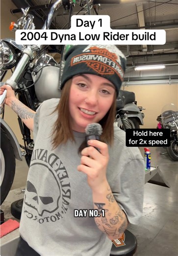 2004 Dyna Low Rider Motorcycle Build Day 1