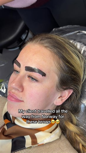 Transforming Brows: A Journey from Norway