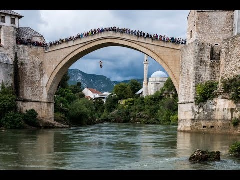 Bosnia: Insane Bridge Diving Tradition – 450 Years of Jumps from Stari Most!