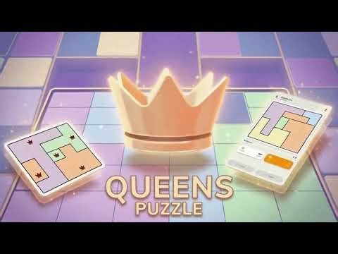 Queens Puzzle — Satisfying Logic Puzzle (Place the Queens!)