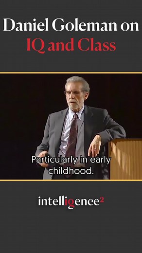 162K views · 1K reactions | Daniel Goleman discusses the role class plays in how we measure IQ #davidgoleman #class #privilege #intelligencetest | Intelligence Squared | Facebook