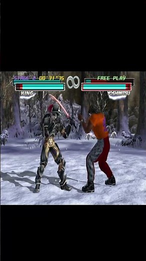 King and law tekken tag tournament gameplay #shorts