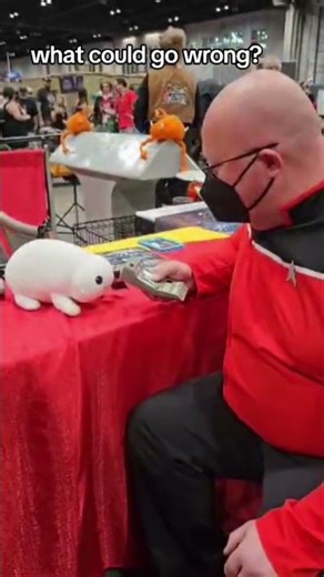 This is what happens when Moopsie is around! #startrek