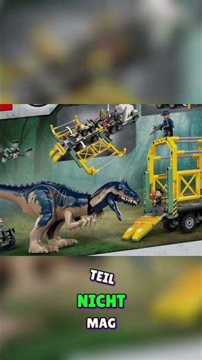 LEGO Allosaurus – not satisfied! New attempt, please!