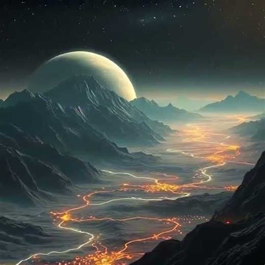 Celestial Valley Glow