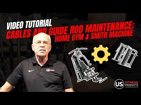 Home Gym Maintenance: Cables & Smith Machine Rods (Easy DIY)