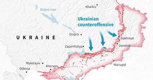 Mapping Ukraine’s counteroffensive