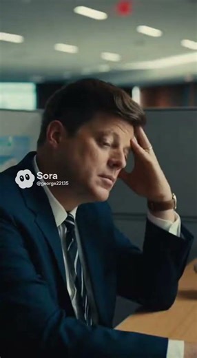 JFK tries working in a modern office cubicle! #ai #historical