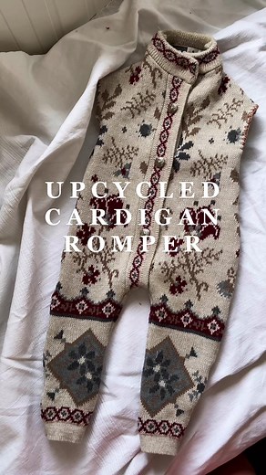 Upcycled Baby Romper Sewing Tutorial | Sustainable Fashion DIY