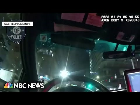 Bodycam records officer laughing about police crash that killed pedestrian