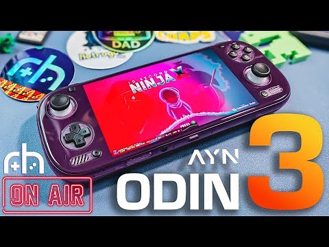 AYN Odin 3 Max Impressions & Game Tests (GameHub/Android/Switch)