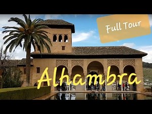 ALHAMBRA Granada Walking Tour | Amazing Palace Andalusia - Spain 🇪🇦