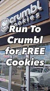 PSA: Crumbl is handing out FREE cookies today November 6th only! 😍 No catch, no code, just chocolate chip goodness in-store only! It is just while supplies last so you might want to 🏃! | Hip2Save