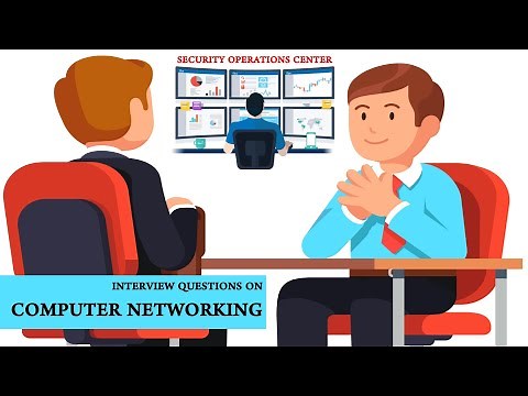 SOC Analyst (Cybersecurity) Interview Questions and Answers - Computer Networking