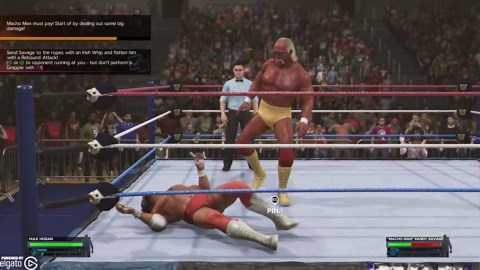 WWE 2K24 Showcase Wrestlemania V The Mega Powers Explode! (Hulk Hogan vs Randy Savage)