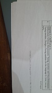 Differentiate between Deterministic Turing Machine (DTM) and No... | Filo