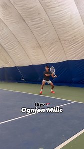 29K views · 628 reactions | Monster forehands from 18yo  @ogimilicc who is up to no.468 ATP. Training at the @tipsarevictennisacademy ️ #tennisplayer | Functional Tennis | Facebook