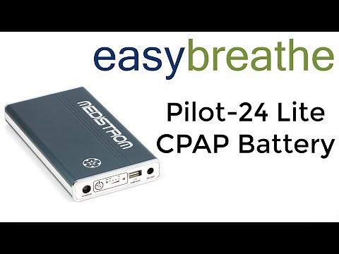 Medistrom Pilot-24 Lite CPAP Battery: Power Your CPAP with the Best Battery on the Market